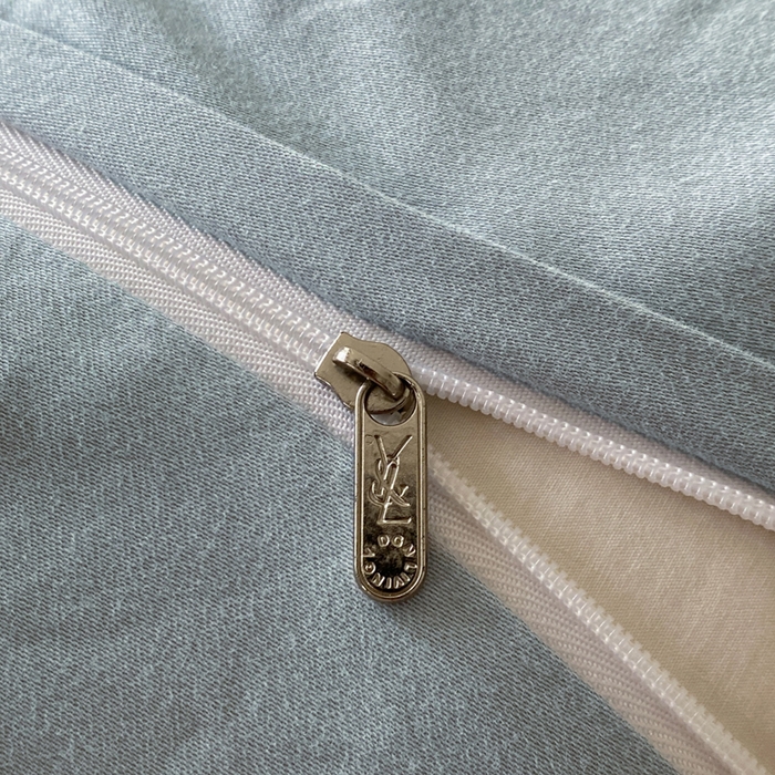 91家纺网 家纺一手货源 找家纺 宜代光年 2026年新款全棉纯棉厚织提花四件套系列（第一批花型） 蝶梦悠悠-浅蓝