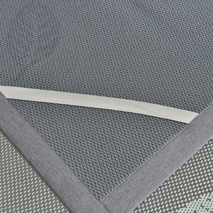 91家纺网 家纺一手货源 找家纺 小牛席业 2026新款加厚款叶语冰藤席系列 加厚款-叶语冰藤席-绿色