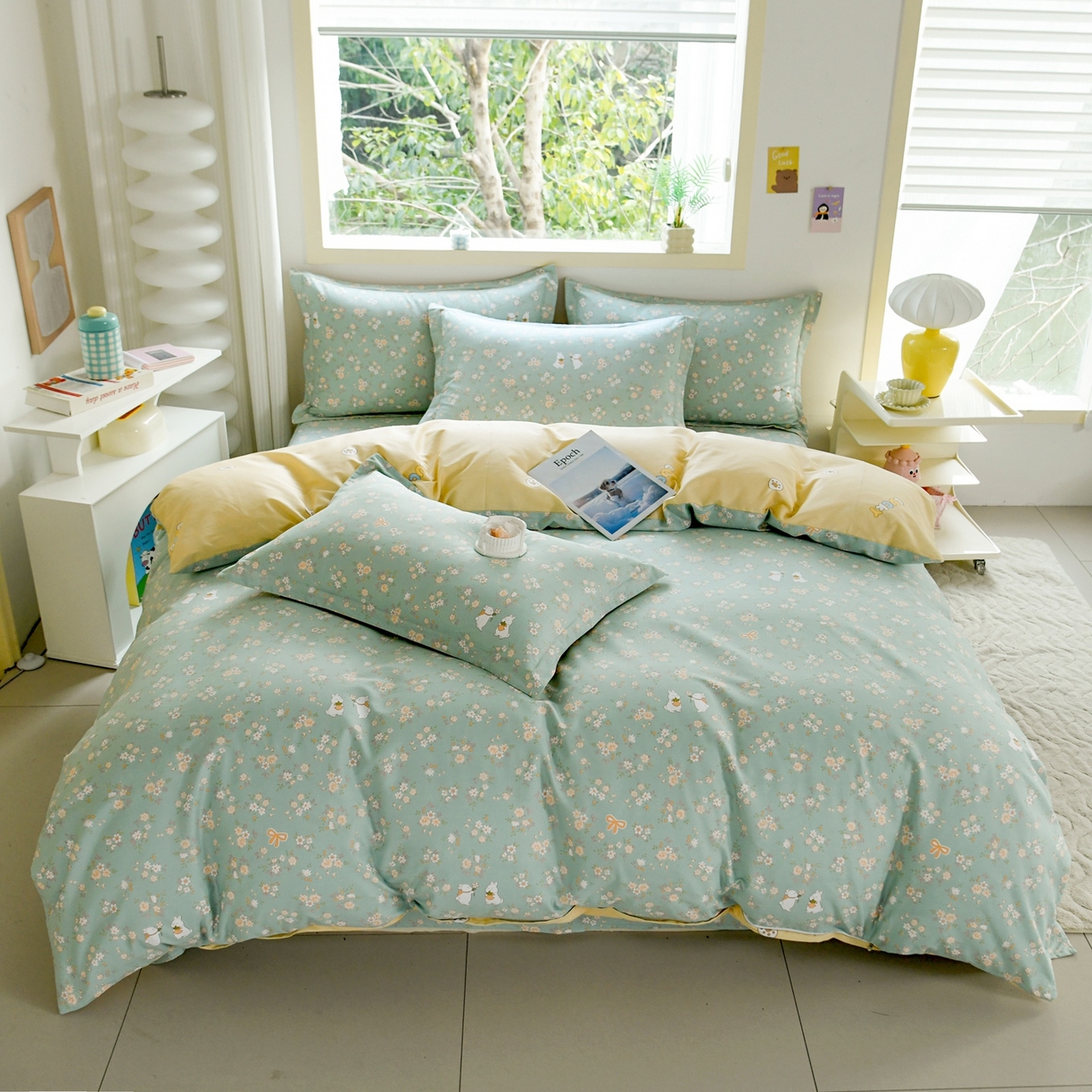 91家纺网 家纺一手货源 找家纺 （总）缘舒家纺 2026新款全棉纯棉印花单被套被套单件