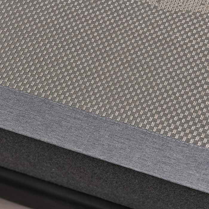 91家纺网 家纺一手货源 找家纺 小牛席业 2026新款加厚款叶语冰藤席系列 加厚款-叶语冰藤席-灰色