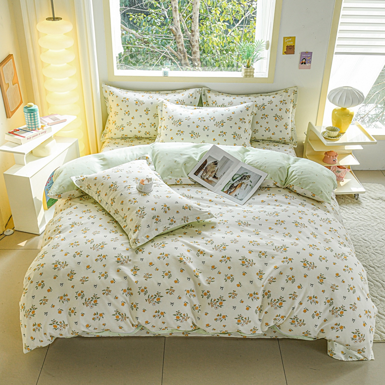 91家纺网 家纺一手货源 找家纺 （总）缘舒家纺 2026新款全棉纯棉印花单被套被套单件