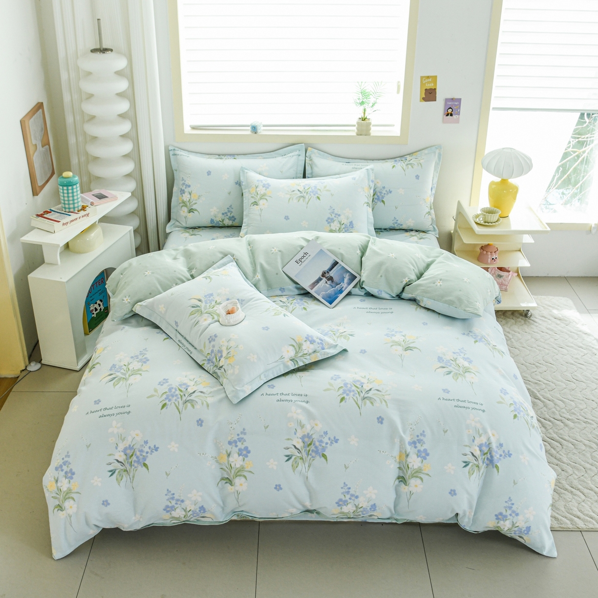 91家纺网 家纺一手货源 找家纺 （总）缘舒家纺 2026新款全棉纯棉印花单被套被套单件