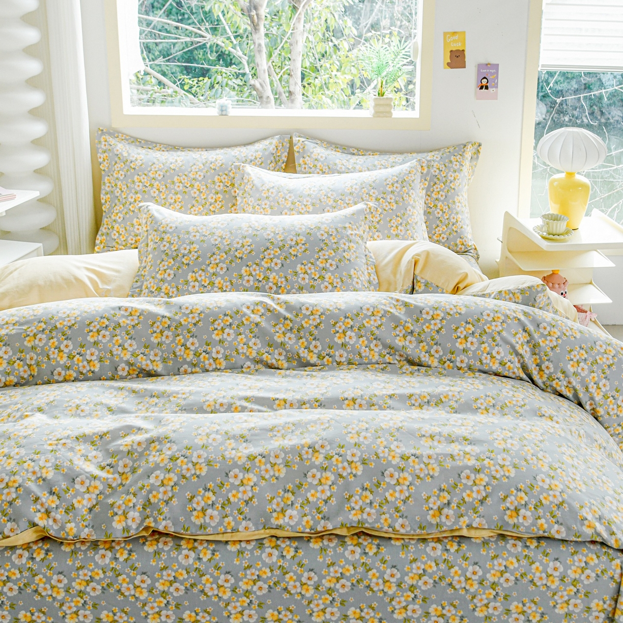 91家纺网 家纺一手货源 找家纺 缘舒家纺 2026新款全棉纯棉印花单被套被套单件 繁花