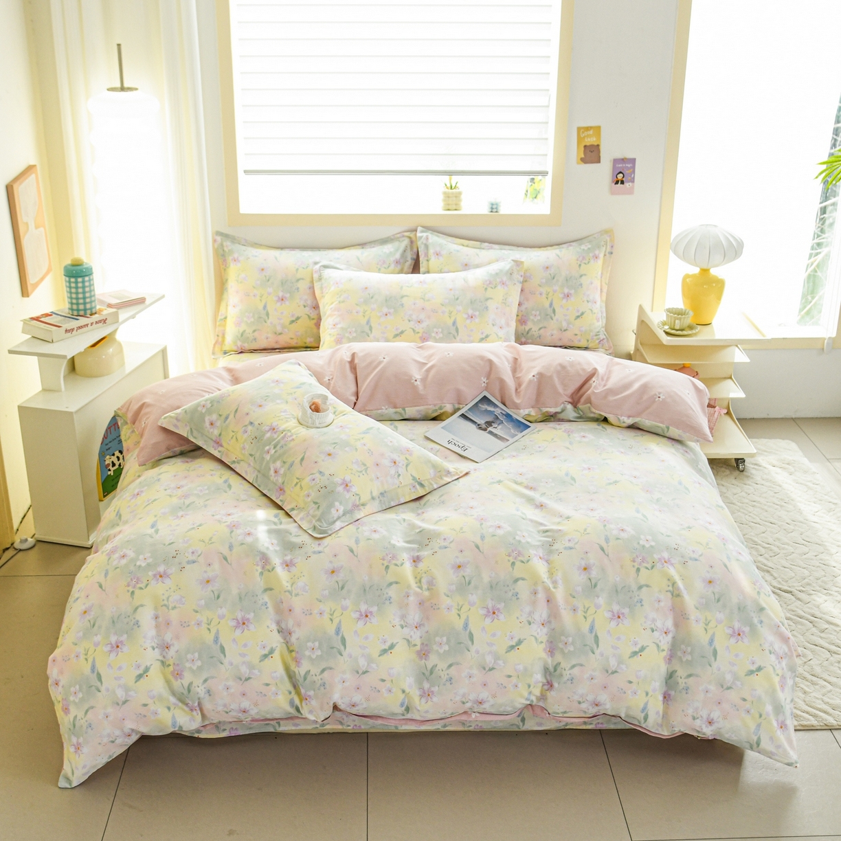 缘舒家纺 2026新款全棉纯棉印花单被套被套单件 风堇