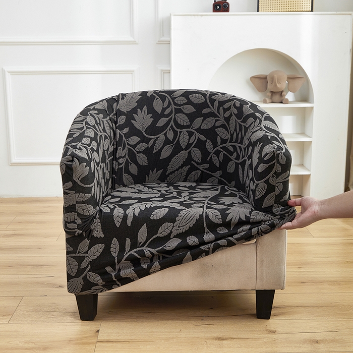 91家纺网 家纺一手货源 找家纺 （总）逐日沙发套 2026新款提花系列-半圆椅套