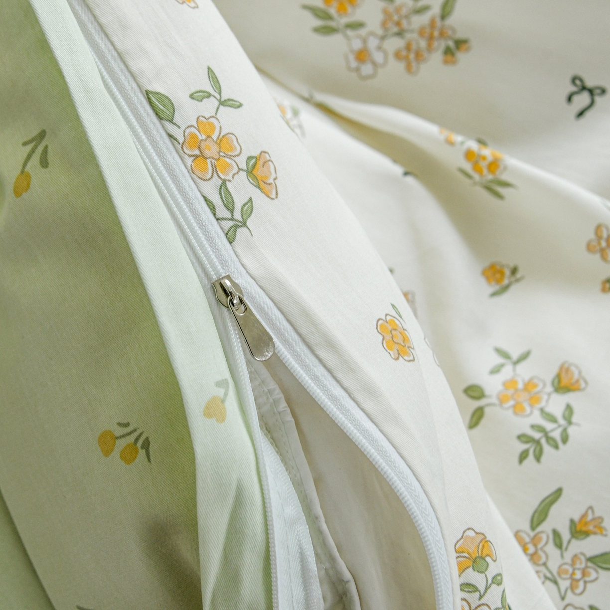 91家纺网 家纺一手货源 找家纺 缘舒家纺 2026新款全棉纯棉印花单被套被套单件 花叙