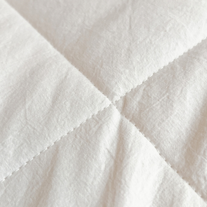 91家纺网 家纺一手货源 找家纺 宝士康家纺 2026新款10A抗菌无印风单夏被/夏被四件套 被子被芯 白色