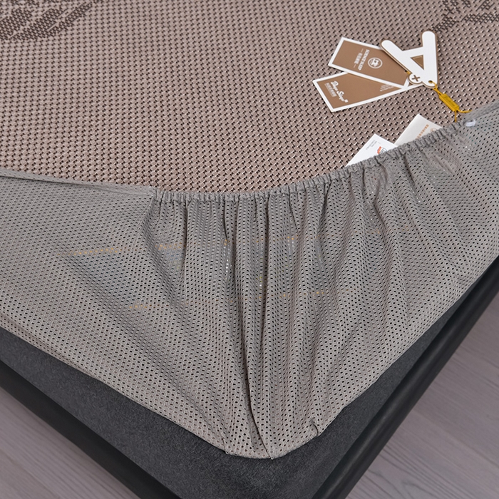 91家纺网 家纺一手货源 找家纺 小牛席业 202新款加厚款-叶语冰藤席系列（床笠款）凉席藤席冰藤席冰丝席竹席草席空调席乳胶席豆豆席 加厚款-叶语冰藤席系列床笠款-香槟