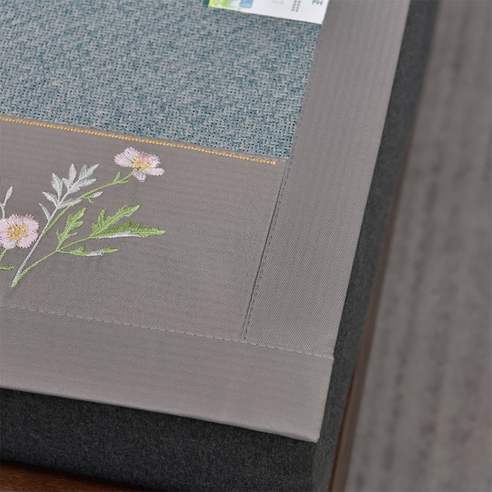 91家纺网 家纺一手货源 找家纺 （总）小牛席业 2026新款加厚款-艾草清香养生席系列（全藤席面）