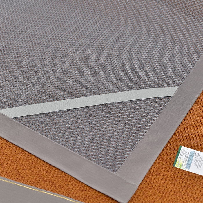 91家纺网 家纺一手货源 找家纺 小牛席业 2026新款加厚款-艾草清香养生席系列（全藤席面） 加厚款-艾草清香养生席（红棕）