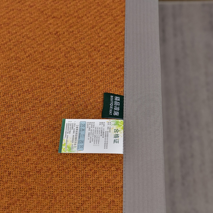 91家纺网 家纺一手货源 找家纺 小牛席业 2026新款加厚款-艾草清香养生席系列（全藤席面） 加厚款-艾草清香养生席（红棕）