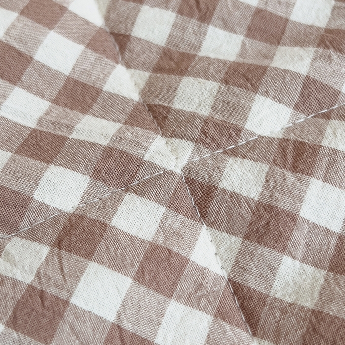 91家纺网 家纺一手货源 找家纺 宝士康家纺 2026新款10A抗菌无印风单夏被/夏被四件套 被子被芯 咖小格