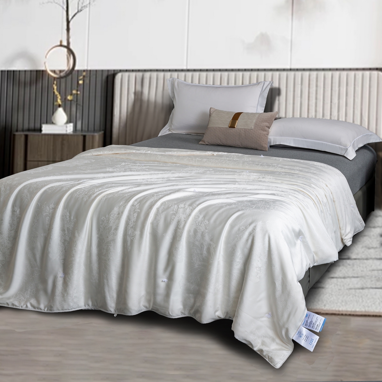 91家纺网 家纺一手货源 找家纺 （总）蚕云阁蚕丝家居 2026新款天丝棉蚕丝夏被