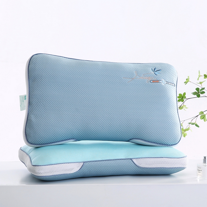 91家纺网 家纺一手货源 找家纺 小牛席业 2026新款可机洗云柔夏凉枕单枕套-枕套单件单枕套 可机洗云柔夏凉枕-蓝色