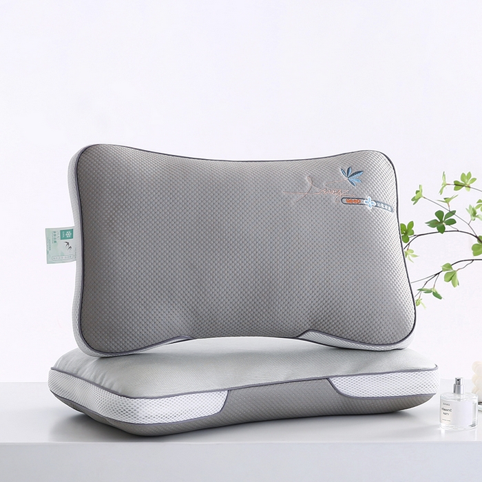 小牛席业 2026新款可机洗云柔夏凉枕单枕套-枕套单件单枕套 可机洗云柔夏凉枕-灰色