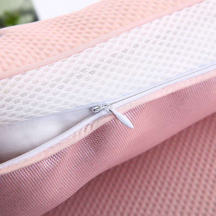 91家纺网 家纺一手货源 找家纺 小牛席业 2026新款可机洗云柔夏凉枕单枕套-枕套单件单枕套 可机洗云柔夏凉枕-粉色