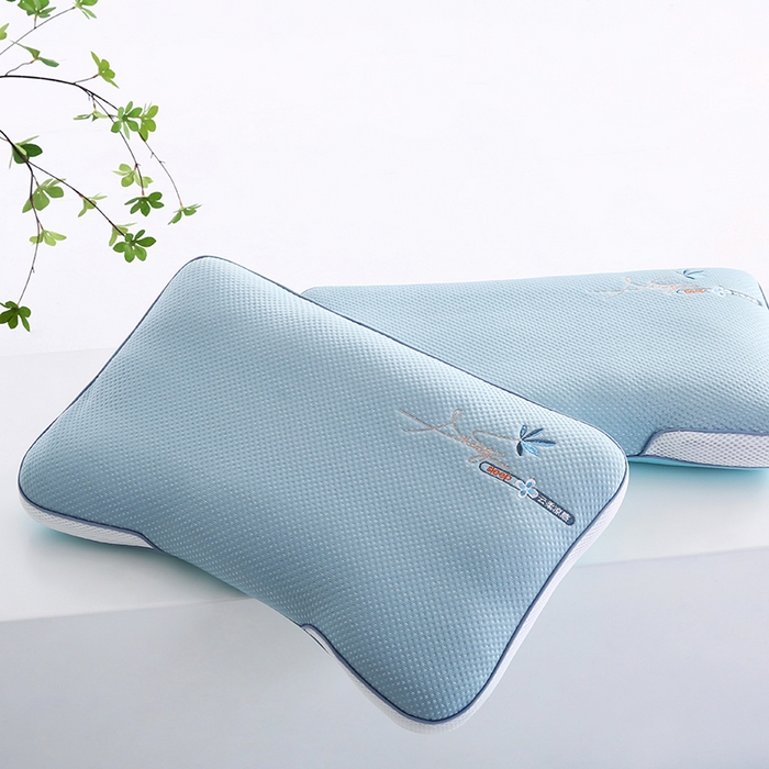 91家纺网 家纺一手货源 找家纺 小牛席业 2026新款可机洗云柔夏凉枕单枕套-枕套单件单枕套 可机洗云柔夏凉枕-蓝色