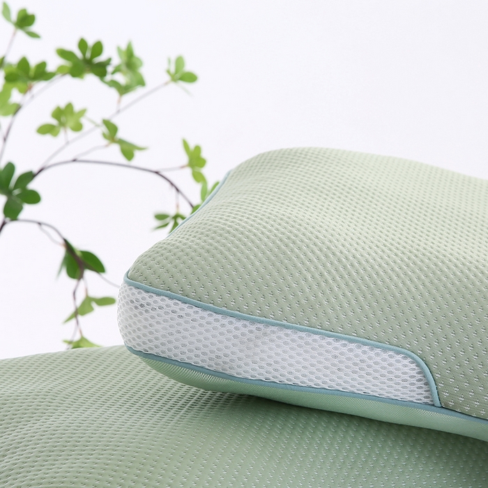 91家纺网 家纺一手货源 找家纺 小牛席业 2026新款可机洗云柔夏凉枕单枕套-枕套单件单枕套 可机洗云柔夏凉枕-绿色