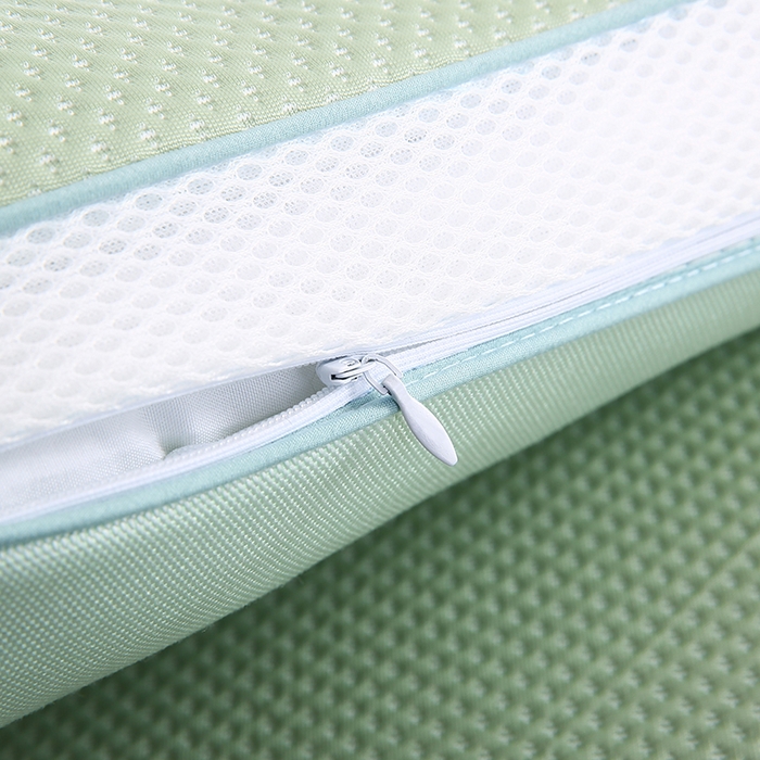 91家纺网 家纺一手货源 找家纺 小牛席业 2026新款可机洗云柔夏凉枕单枕套-枕套单件单枕套 可机洗云柔夏凉枕-绿色