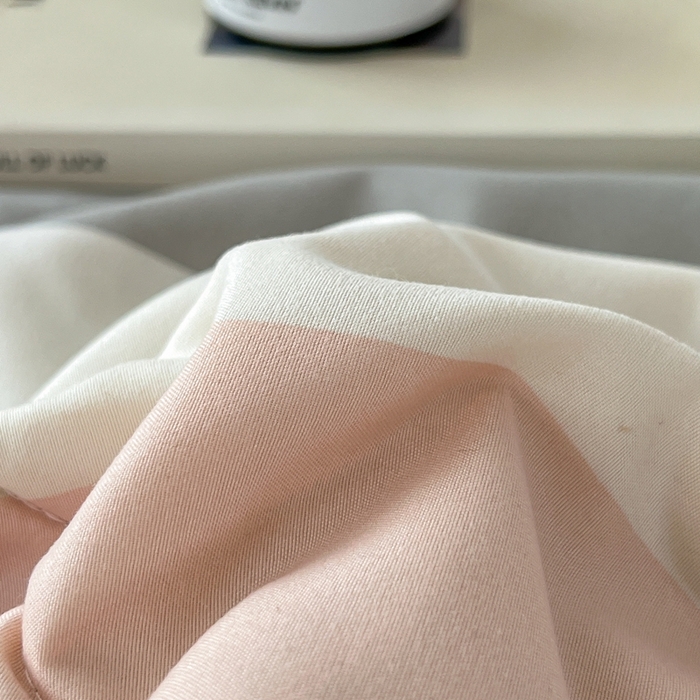 91家纺网 家纺一手货源 找家纺 宝士康家纺 2026新款10A抗菌无印风单夏被/夏被四件套 被子被芯 桃玉粉