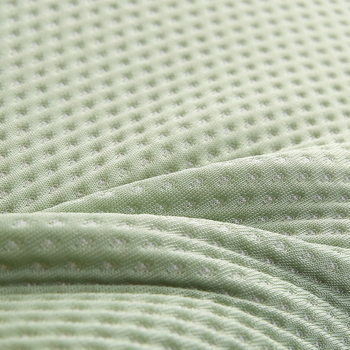 91家纺网 家纺一手货源 找家纺 小牛席业 2026新款猫肚记忆夏凉枕枕头枕芯 绿色