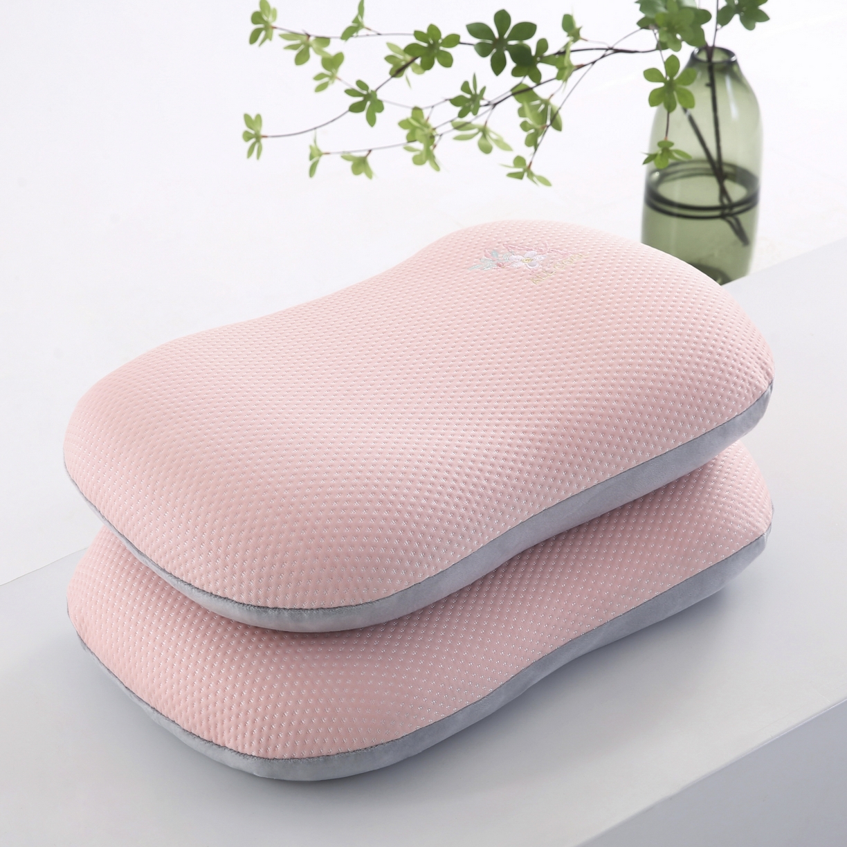 91家纺网 家纺一手货源 找家纺 （总）小牛席业 2026新款猫肚记忆夏凉枕枕头枕芯