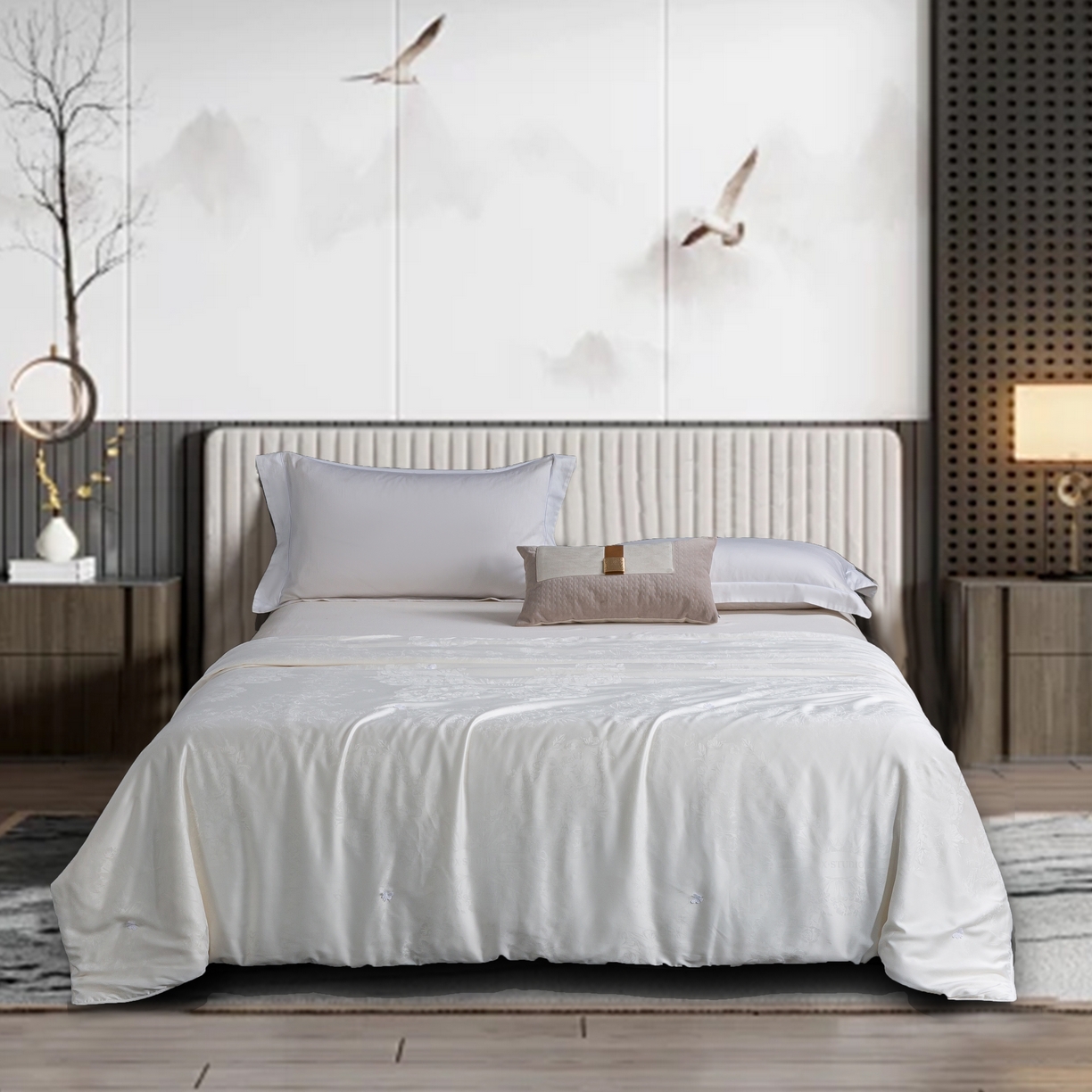 91家纺网 家纺一手货源 找家纺 （总）蚕云阁蚕丝家居 2026新款天丝棉蚕丝夏被