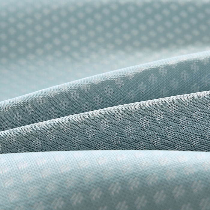 91家纺网 家纺一手货源 找家纺 小牛席业 2026新款华夫格爱家熊猫夏凉枕套 蓝色