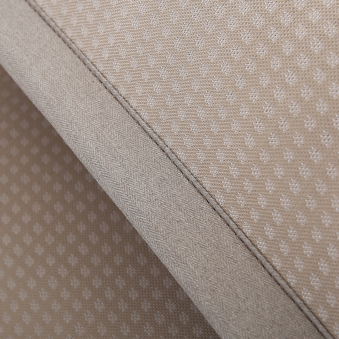 91家纺网 家纺一手货源 找家纺 小牛席业 2026新款华夫格爱家熊猫夏凉枕套 香槟