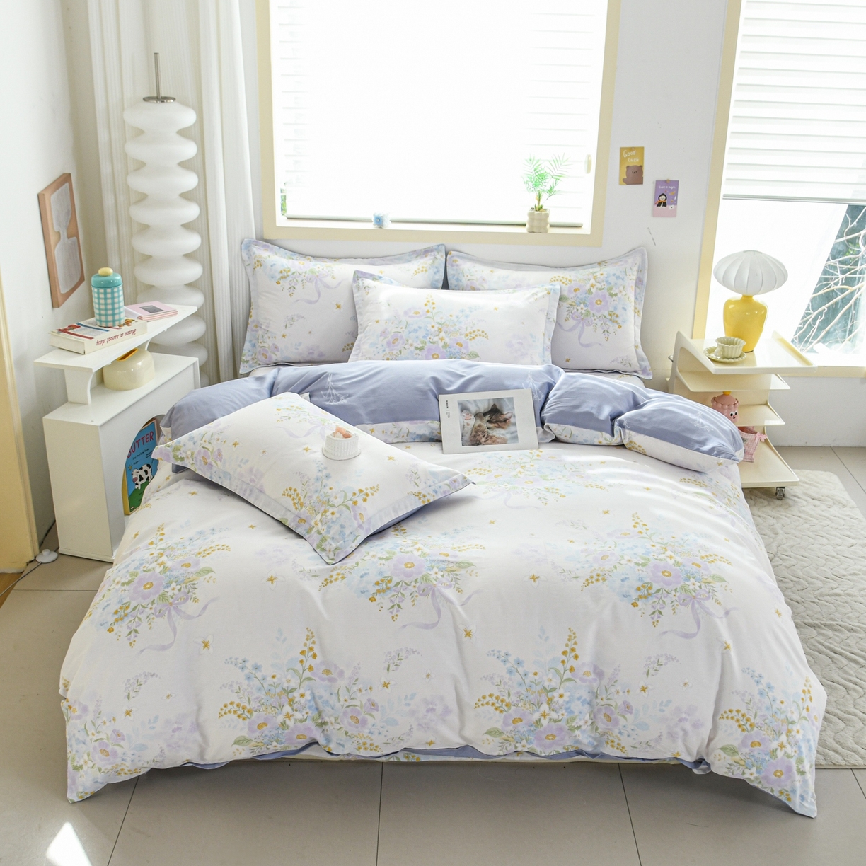 缘舒家纺 2026新款全棉纯棉印花单被套被套单件 悠悠仙境