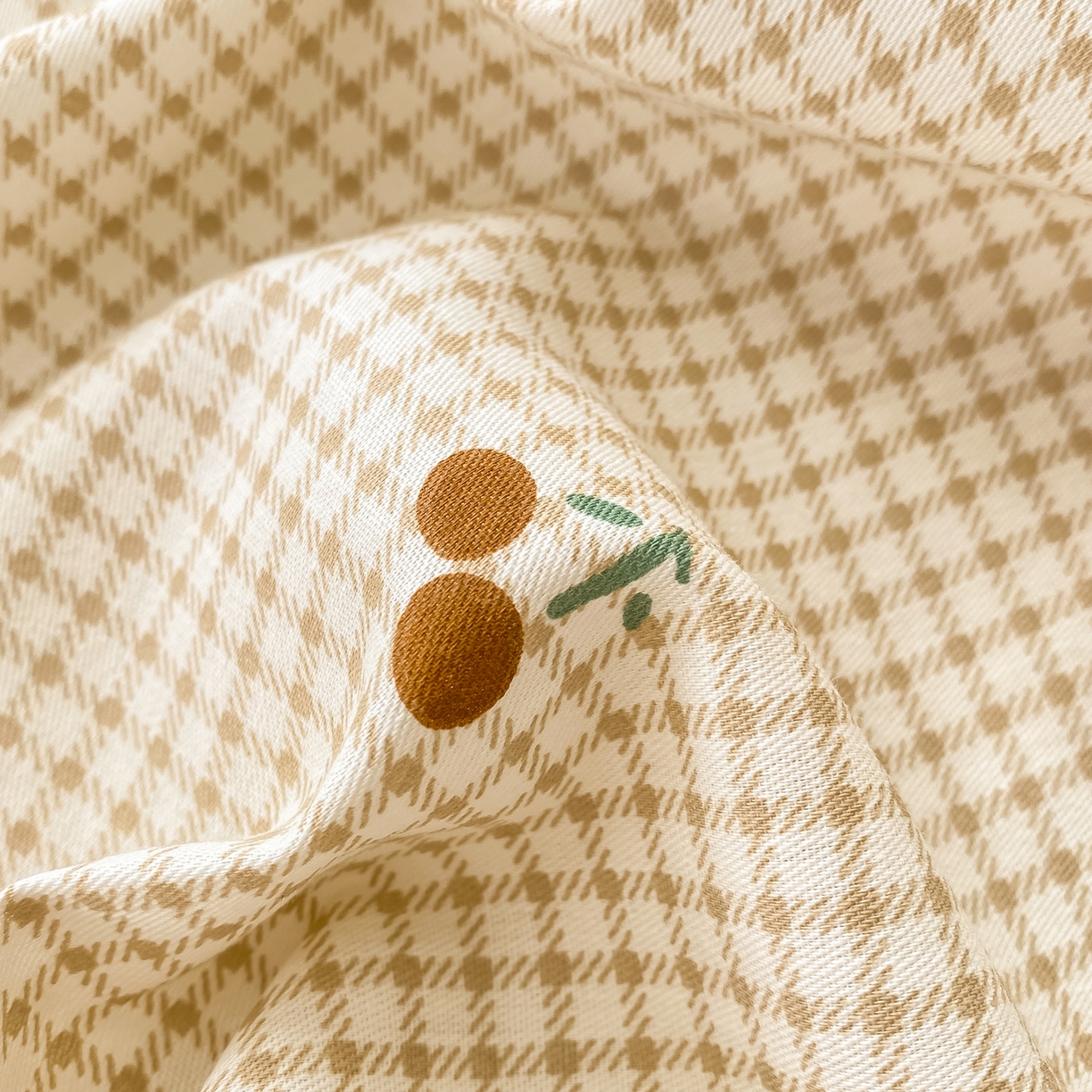 91家纺网 家纺一手货源 找家纺 女子家纺 2026新款全棉纯棉印花小清新系列单床笠单品床笠床笠单件 樱姿米