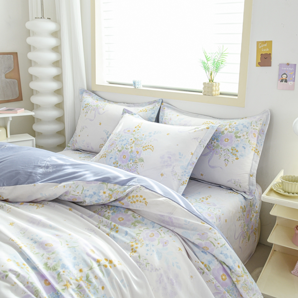 91家纺网 家纺一手货源 找家纺 缘舒家纺 2026新款全棉纯棉印花单被套被套单件 悠悠仙境