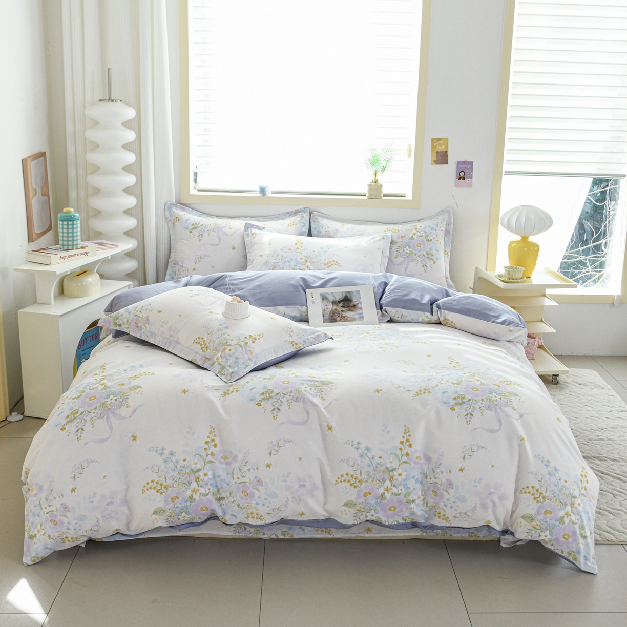 91家纺网 家纺一手货源 找家纺 缘舒家纺 2026新款全棉纯棉印花单被套被套单件 悠悠仙境