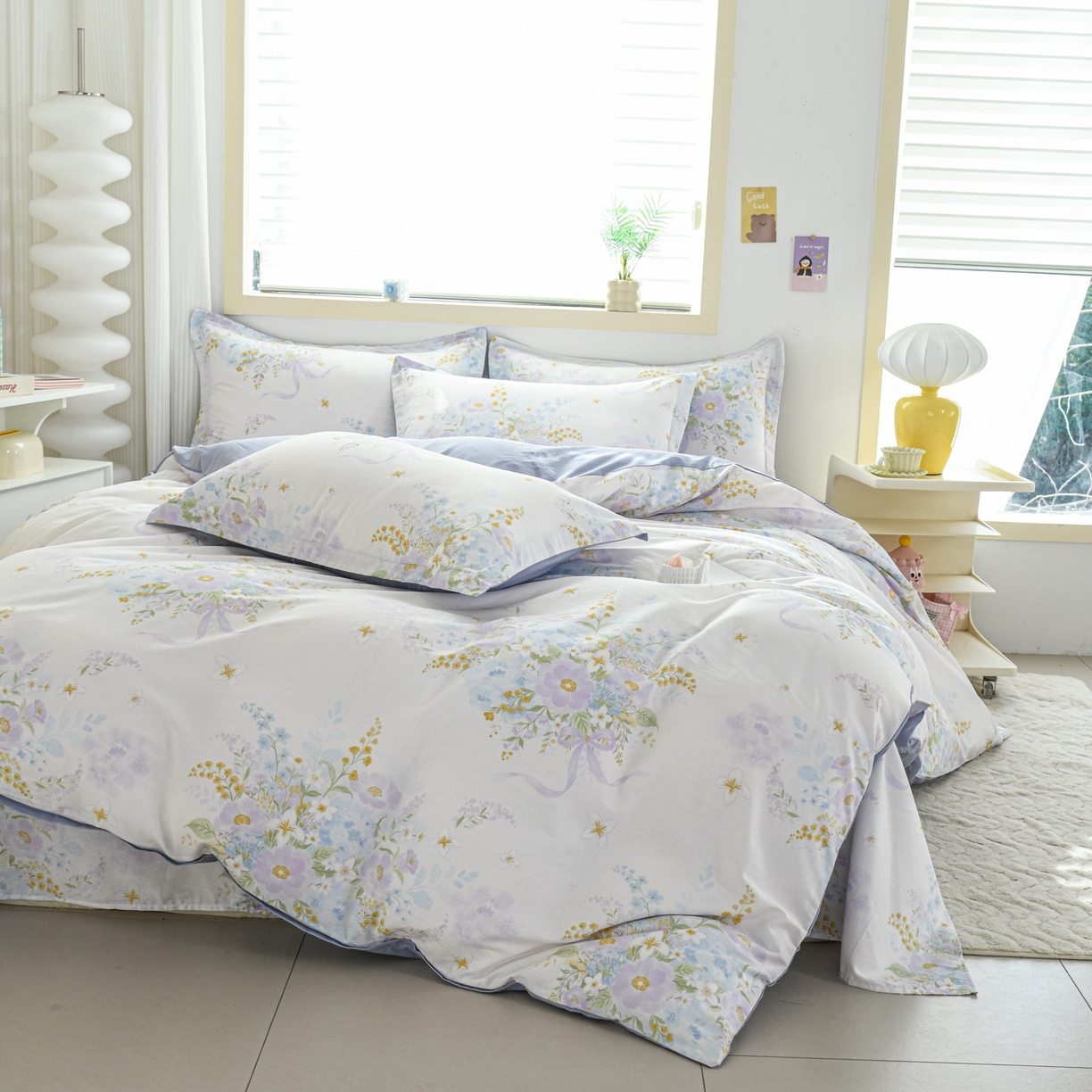 91家纺网 家纺一手货源 找家纺 缘舒家纺 2026新款全棉纯棉印花单被套被套单件 悠悠仙境