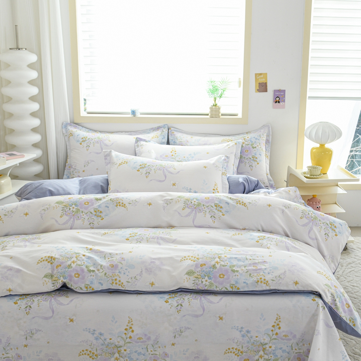 91家纺网 家纺一手货源 找家纺 缘舒家纺 2026新款全棉纯棉印花单被套被套单件 悠悠仙境