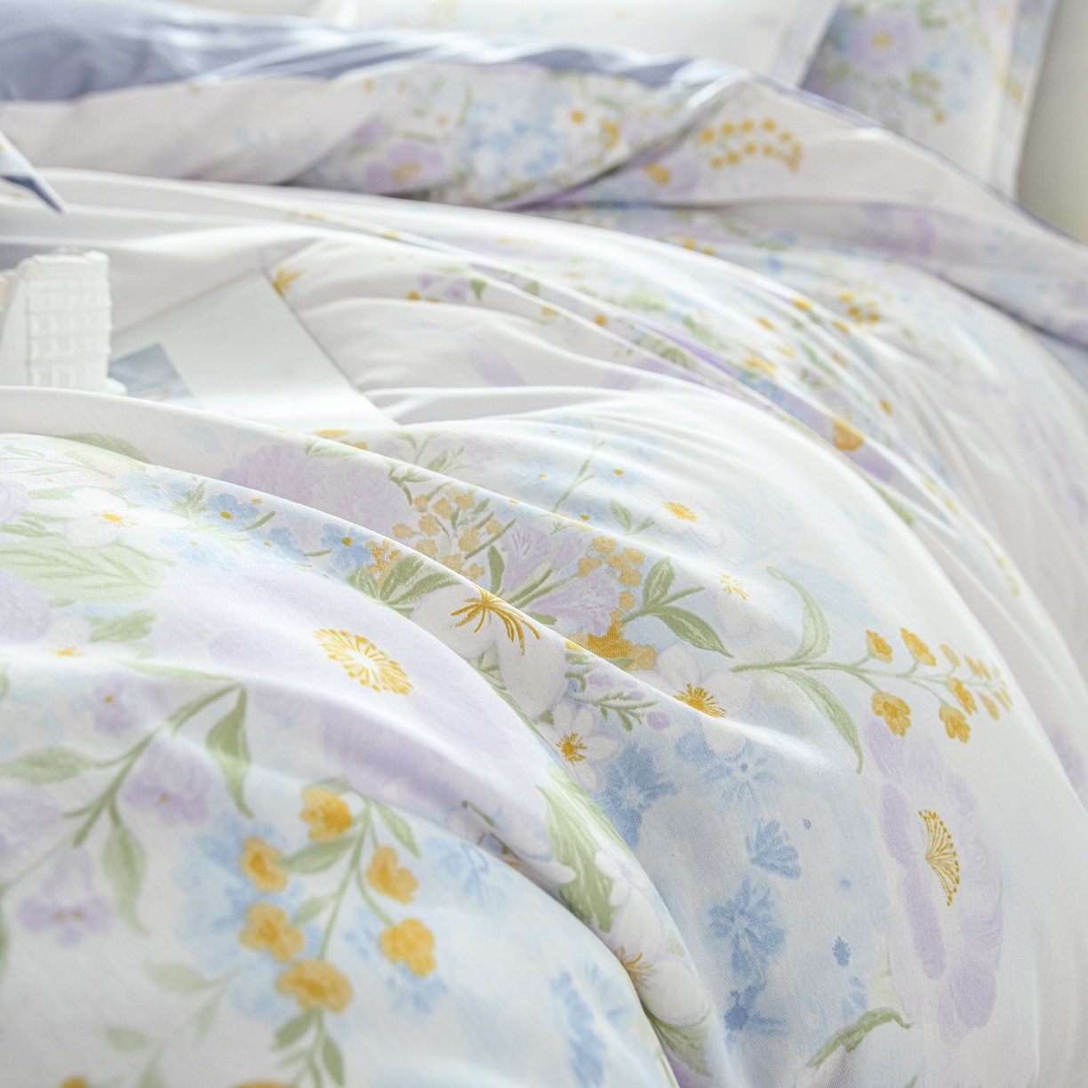 91家纺网 家纺一手货源 找家纺 缘舒家纺 2026新款全棉纯棉印花单被套被套单件 悠悠仙境