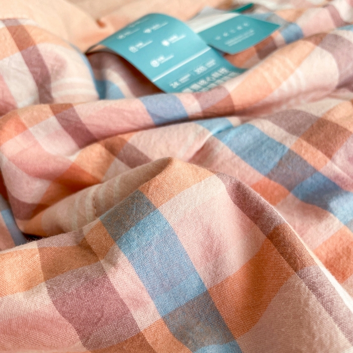 91家纺网 家纺一手货源 找家纺 宝士康家纺 2026新款10A抗菌无印风单夏被/夏被四件套 被子被芯 英伦粉