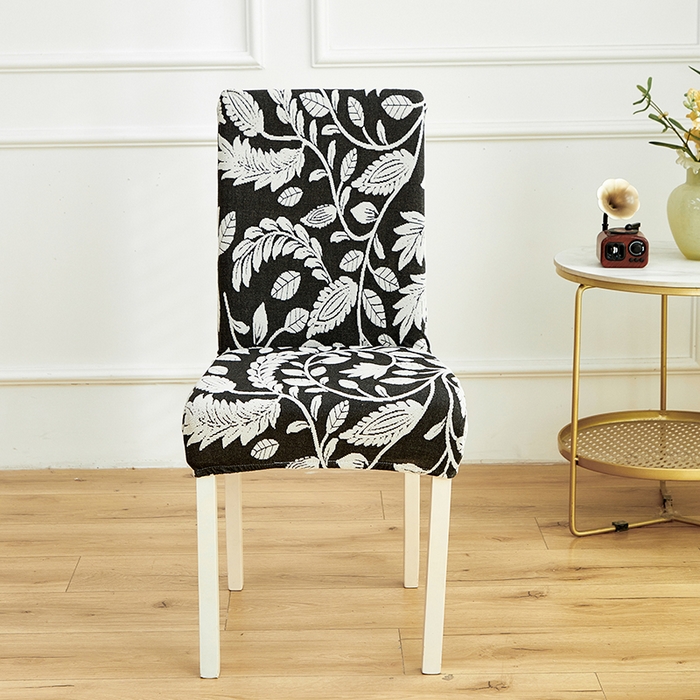 91家纺网 家纺一手货源 找家纺 逐日沙发套 2026新款提花系列-椅套 素奢柳韵-月光白