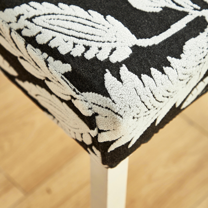 91家纺网 家纺一手货源 找家纺 逐日沙发套 2026新款提花系列-椅套 素奢柳韵-月光白