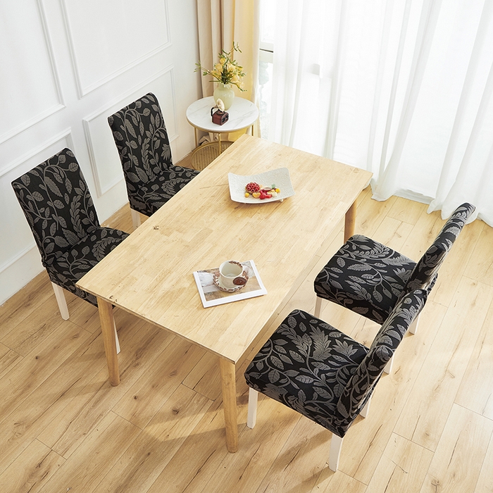 91家纺网 家纺一手货源 找家纺 逐日沙发套 2026新款提花系列-椅套 素奢柳韵-碳石灰