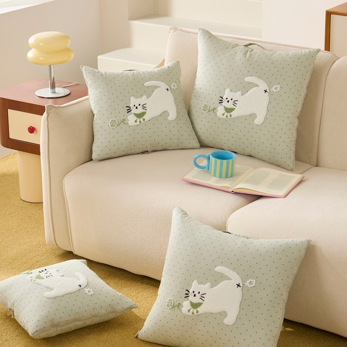 91家纺网 家纺一手货源 找家纺 （总）多米家居 2026新款会放屁的pupu猫抱枕被