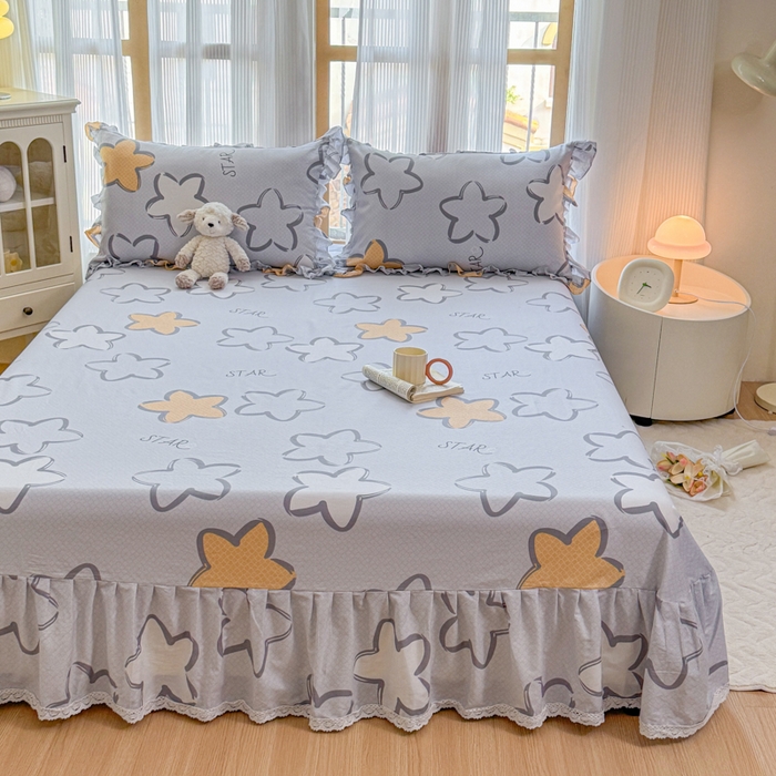 91家纺网 家纺一手货源 找家纺 （总）爱妮玖玖 2026新款小蕾丝花边单床单床单单件单品床单