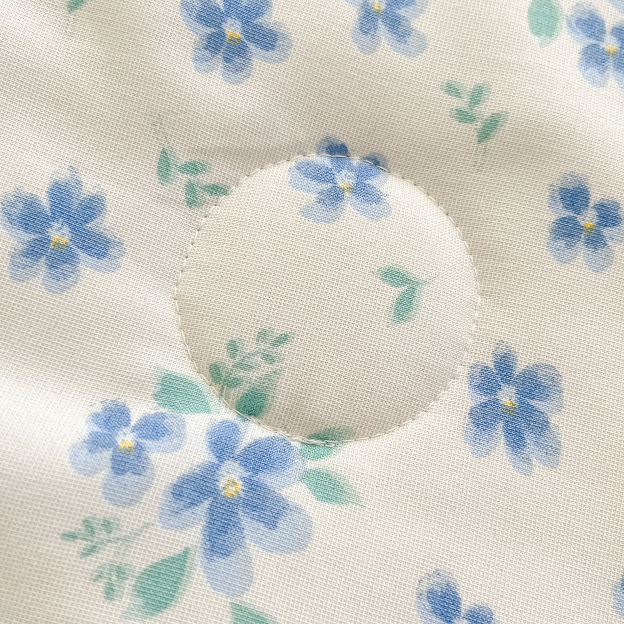 91家纺网 家纺一手货源 找家纺 宝士康家纺 2026新款10A抗菌水洗棉超声波压花夏被 被子被芯 超声波-青野碎蓝