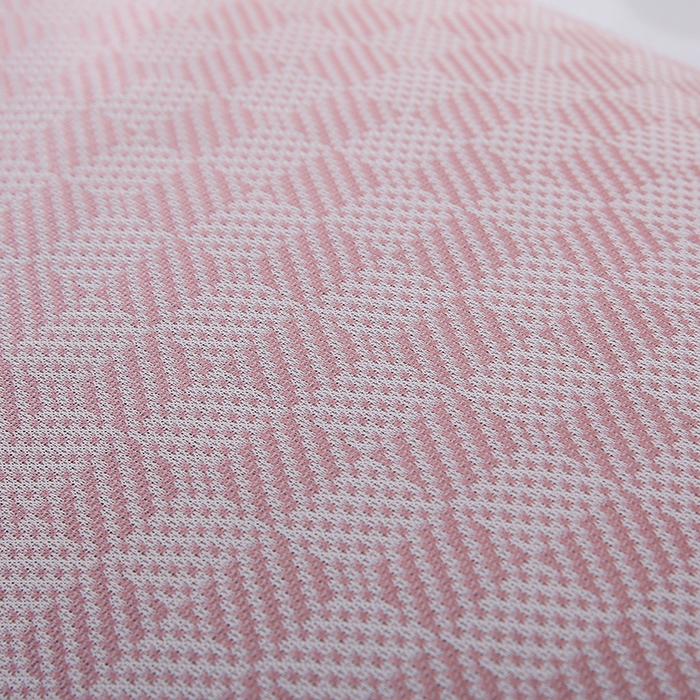 91家纺网 家纺一手货源 找家纺 小牛席业 2025新款棋盘格冰丝夏凉枕套凉席藤席冰藤席冰丝席草席竹席枕套 粉色