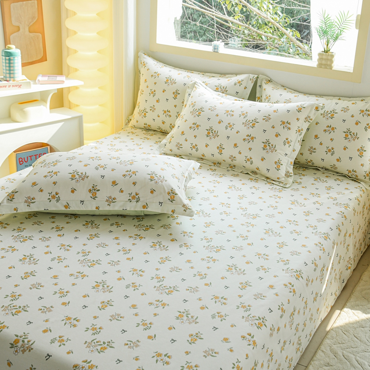 91家纺网 家纺一手货源 找家纺 （总）缘舒家纺 2026新款全棉纯棉印花单枕套枕套单件