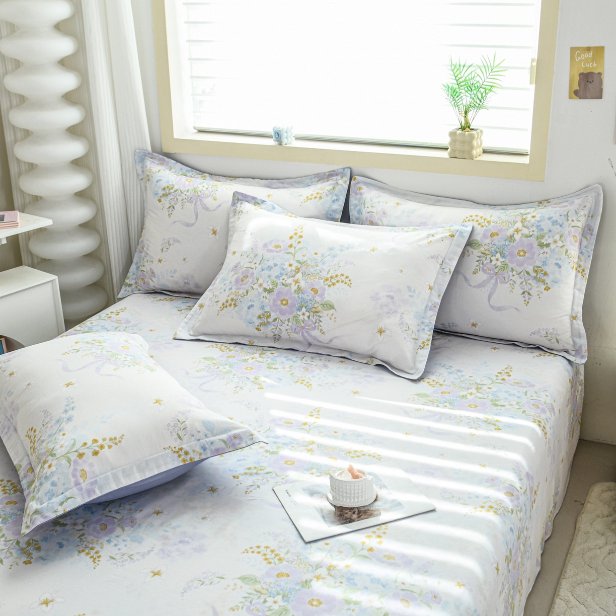 91家纺网 家纺一手货源 找家纺 （总）缘舒家纺 2026新款全棉纯棉印花单枕套枕套单件