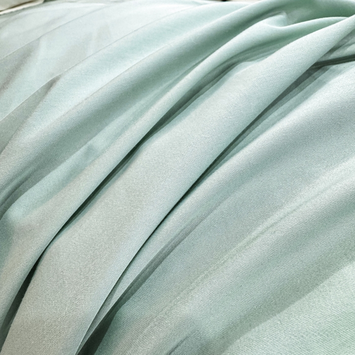 91家纺网 家纺一手货源 找家纺 盛凡家纺 2026春夏新款全棉纯棉100支长绒棉绣花四件套--萨尔夫人 萨尔夫人-天青色