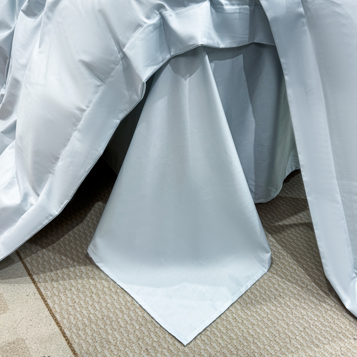 91家纺网 家纺一手货源 找家纺 盛凡家纺 2026春夏新款全棉纯棉100支长绒棉绣花四件套--萨尔夫人 萨尔夫人-迷雾蓝