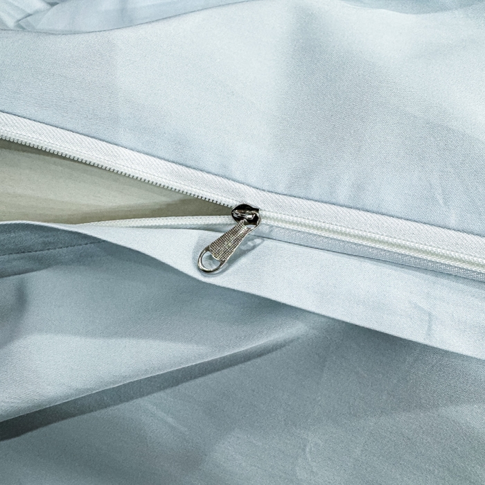 91家纺网 家纺一手货源 找家纺 盛凡家纺 2026春夏新款全棉纯棉100支长绒棉绣花四件套--萨尔夫人 萨尔夫人-迷雾蓝