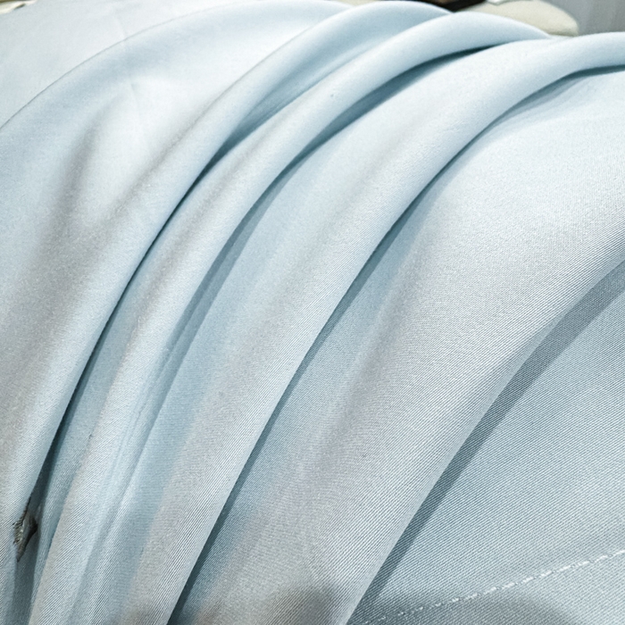 91家纺网 家纺一手货源 找家纺 盛凡家纺 2026春夏新款全棉纯棉100支长绒棉绣花四件套--萨尔夫人 萨尔夫人-迷雾蓝